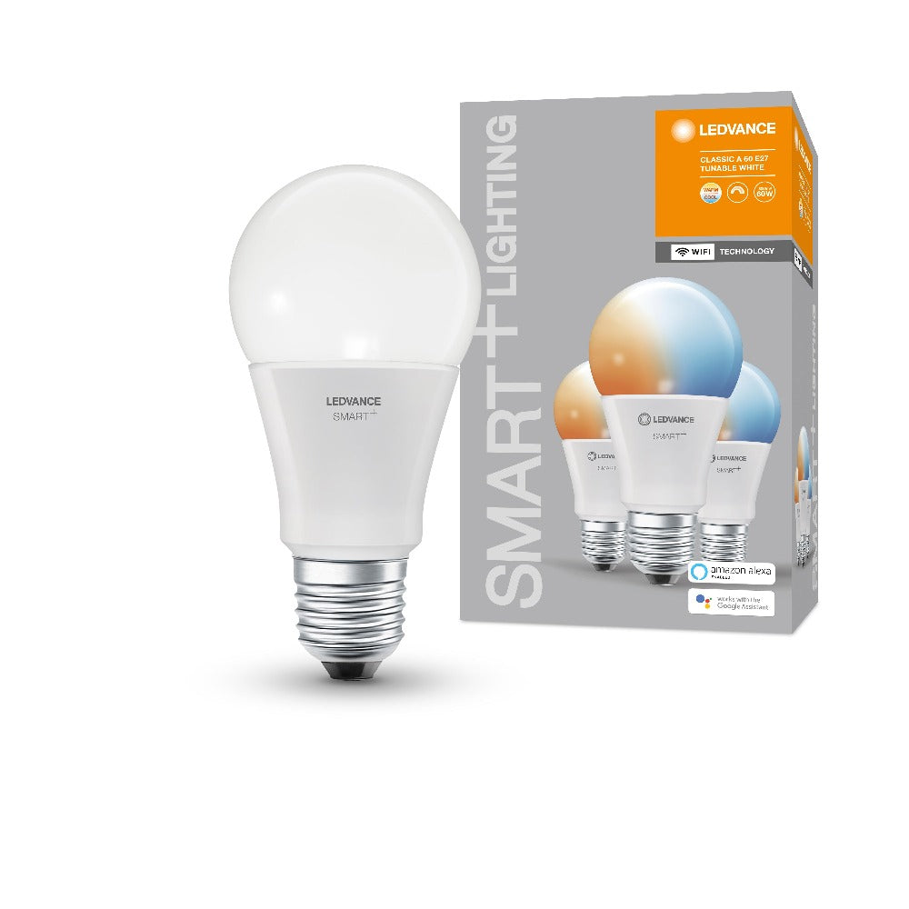 3er Pack Ledvance Smart WIFI LED-Lampen warmweiß- tageslichtweiß